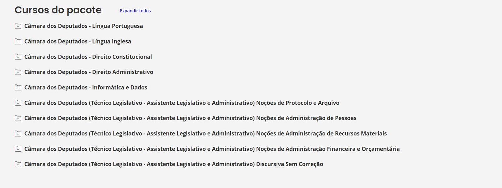 Câmara dos Deputados (Técnico Legislativo Assistente Legislativo e Administrativo) 2025