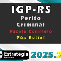 IGP RS (Perito Criminal) 2025