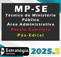 MP SE (Técnico do Ministério Público Área Administrativa) 2025