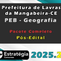 Prefeitura de Lavras da Mangabeira CE (PEB Geografia) 2025