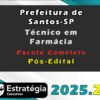 Prefeitura de Santos SP Tecnico em Farmacia