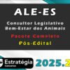 ALE ES Consultor Legislativo Bem Estar dos Animais