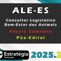 ALE ES Consultor Legislativo Bem Estar dos Animais