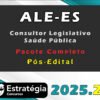 ALE ES Consultor Legislativo Saúde Pública 2025