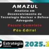 AMAZUL Analista em Desenvolvimento de Tecnologia Nuclear e Defesa Advogado)