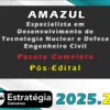 AMAZUL Especialista em Desenvolvimento de Tecnologia Nuclear e Defesa Engenheiro Civil 2025