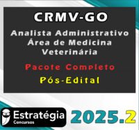 CRMV GO (Analista Administrativo Área de Medicina Veterinária) 2025