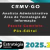 CRMV GO Analista Administrativo Área de Tecnologia da Informação