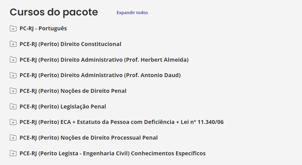 PCE RJ Perito Legista Engenharia Civil 2025 PCE RJ Perito Legista Engenharia Civil 2025