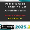 Prefeitura de Planaltina GO Assistente Social 2025