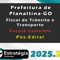 Prefeitura de Planaltina GO (Fiscal de Trânsito e Transporte) 2025