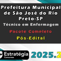 Prefeitura de São José do Rio Preto SP Técnico em Enfermagem