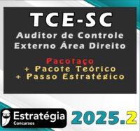 TCE SC (Auditor de Controle Externo Área Direito) 2025