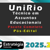 UniRio Técnico em Assuntos Educacionais