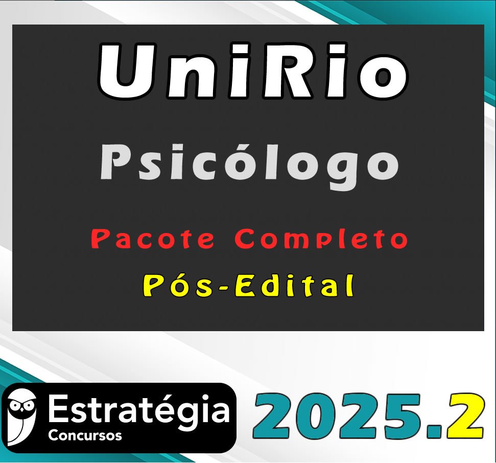 UniRio psicologo 2025
