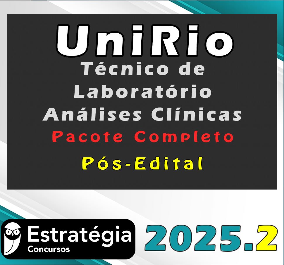 UniRioTécnico de Laboratório Análises Clínicas