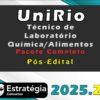 UniRioTécnico de Laboratório Química Alimentos