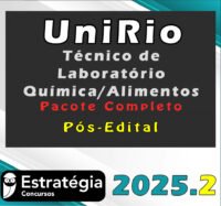 UniRioTécnico de Laboratório Química Alimentos