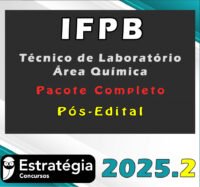 ifpb Técnico de Laboratório Área Química 2025