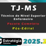 TJ-MS (Técnico de Nível Superior - Enfermeiro) - Pós-Edital - Pacote Completo - Estrategia 2025.2