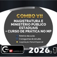 COMBO VII magis e mpe com pratica mp G7 2026