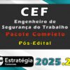 Caixa Econômica Federal CEF Engenheiro de Segurança do Trabalho pos edital 2025