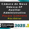 Câmara de Nova Odessa SP Auxiliar Administrativo 2025