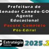 Prefeitura de Senador Canedo GO Agente Educacional 2025