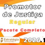Promotor de Justiça- Pacote Teórico – Estratégia 2026.1