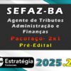 SEFAZ BA (Agente de Tributos Administração e Finanças) 2x1 2025