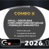 combo 2 ANual ecomplementares e formacao humanisticas G7 Juridico 2026