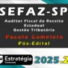 sefaz sp Auditor Fiscal da Receita Estadual Gestão Tributária