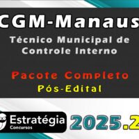 CGM Manaus Técnico Municipal de Controle Interno