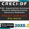 CRECI DF (PAS Especialista Serviços Técnico Administrativo Recursos Humanos)