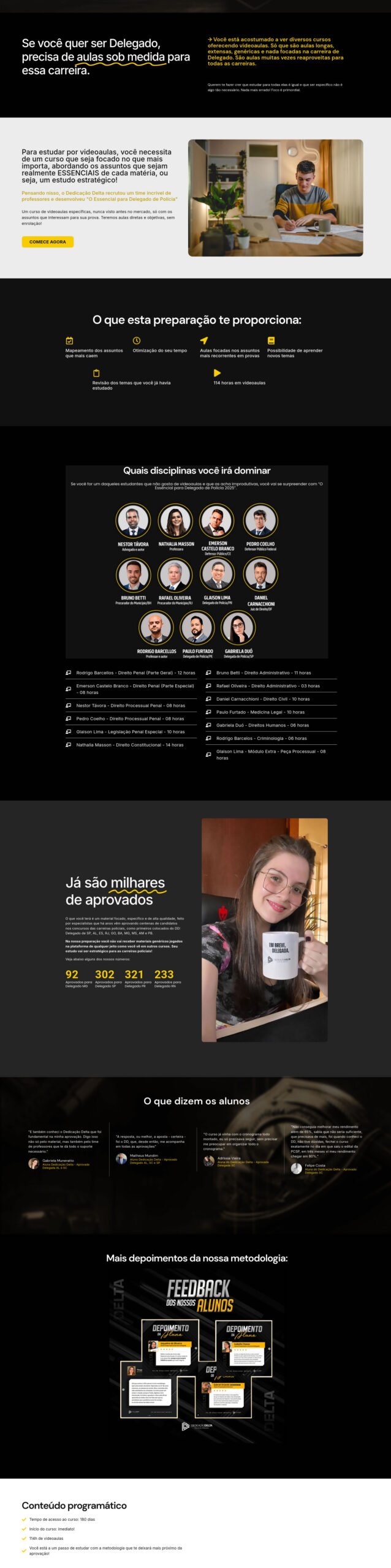 O Essencial para Delegado de Polícia Dedicação Delta 2025