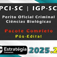 PCI SC IGP SC (Perito Oficial Criminal Ciências Biológicas
