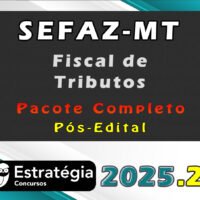 SEFAZ MT 2025 Fiscal de Tributos