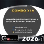COMBO XIV - Ministério Público Federal + Legislação Penal Especial - G7 2026