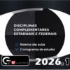 disciplinas complementares g7 2026