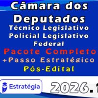 Câmara dos Deputados (Técnico Legislativo Policial Legislativo Federal) Pacotaco