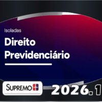 Curso Direito Previdenciário 2026