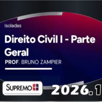 Curso de Direito Civil I Parte Geral 2026 supremotv