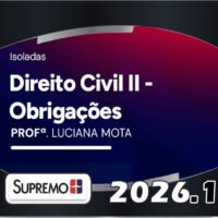 Curso de Direito Civil II Obrigações 2026