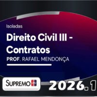 Curso de Direito Civil III – Contratos 2026