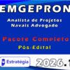 EMGEPRON Analista de Projetos Navais Advogado