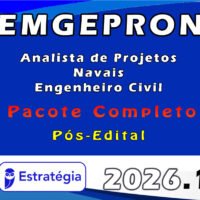 EMGEPRON (Analista de Projetos Navais Engenheiro Civil) Analista de Projetos Navais Engenheiro Civil 2026