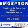 EMGEPRON (Analista de Projetos Navais Fisioterapeuta