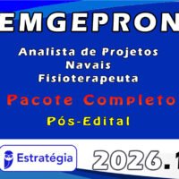 EMGEPRON (Analista de Projetos Navais Fisioterapeuta