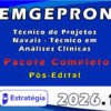 EMGEPRON Técnico de Projetos Navais Técnico em Análises Clínicas