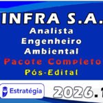INFRA S.A. (Analista - Engenheiro Ambiental) - Pacote Completo - Estratégia 2026 - Pós-Edital